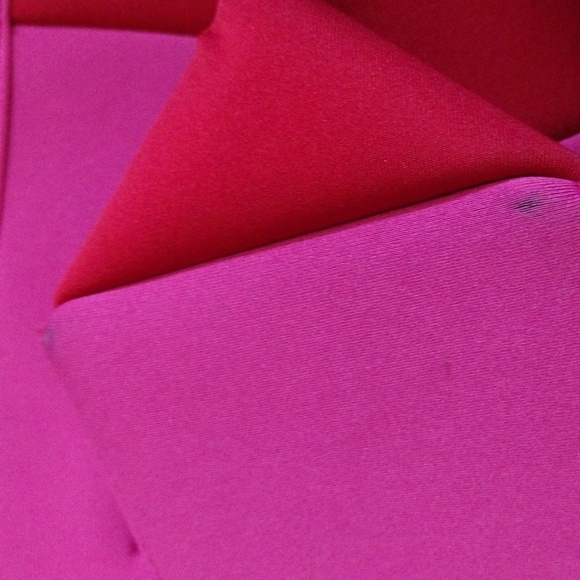 Anthropologie Summersault Stylish Pink Tote Bag - Picture 5 of 7